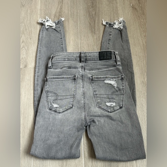 AMERICAN EAGLE GIRLS SUPER HI RISE JEGGING aside 000 Regular - Picture 10 of 12